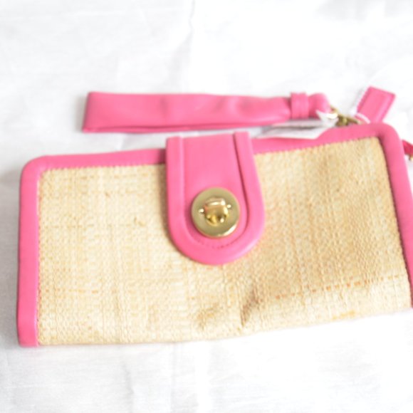 Coach Park Straw clutch - Picture 8 of 9